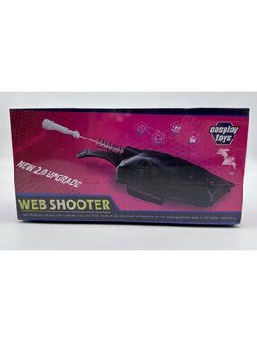 Cosplay Toys 2.0 New Web String Shooter Rechargeable Battery Wrist
